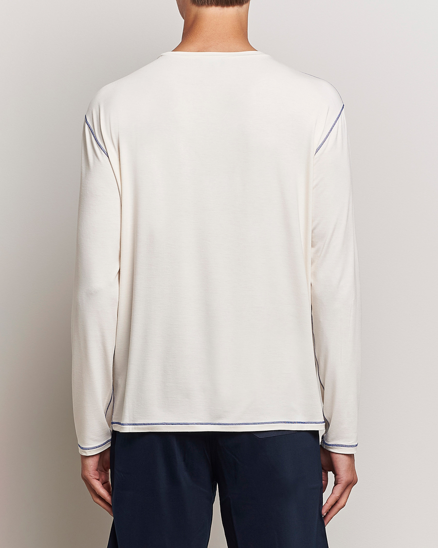 Men | Sweaters & Knitwear | Giorgio Armani | Soft Viscose Jersey Pullover Ivory