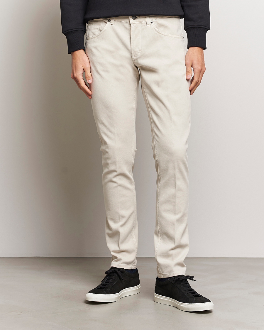 Men | Slim fit | Dondup | George 5-Pocket Jeans Light Sand