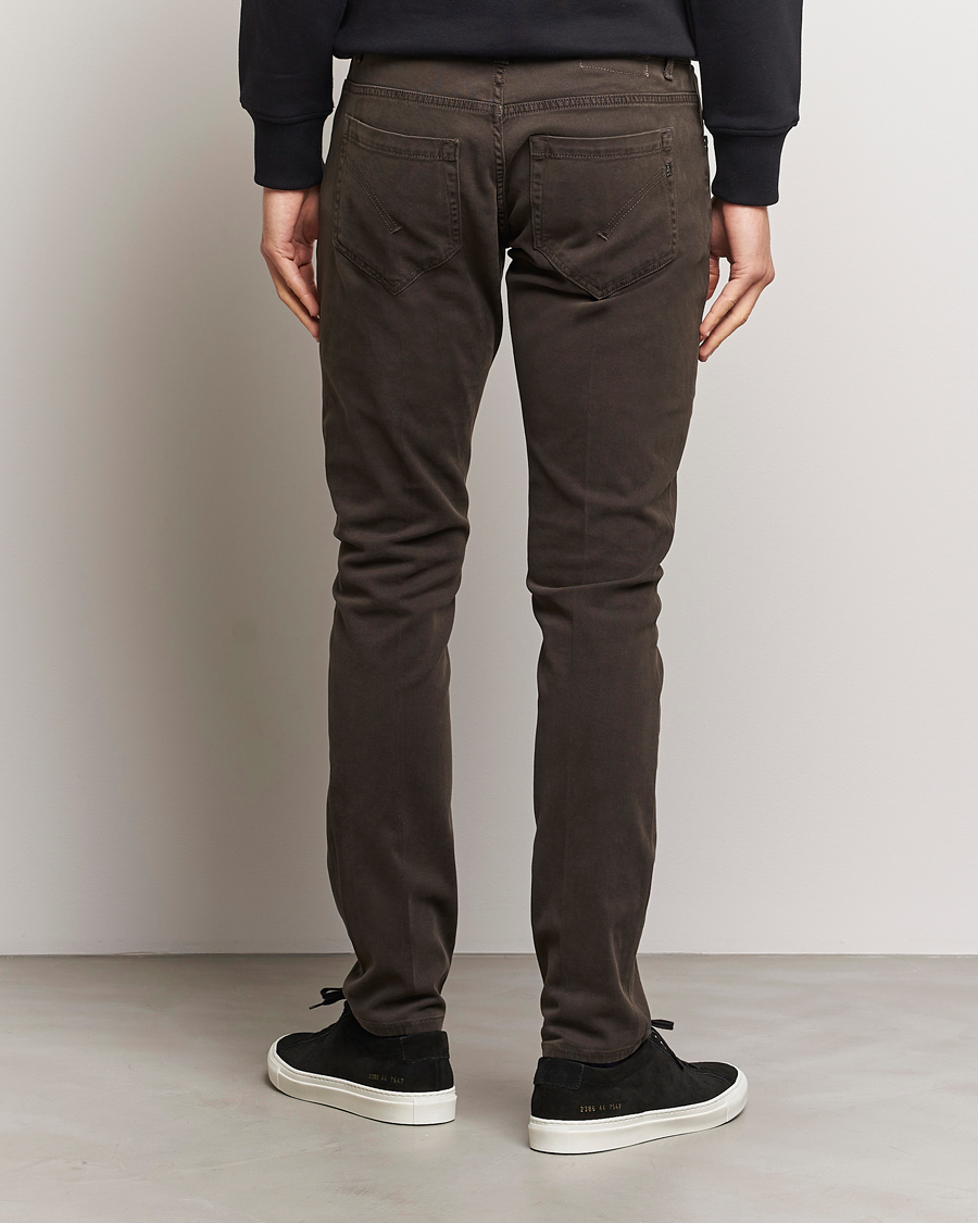 Men | Jeans | Dondup | George 5-Pocket Jeans Brown