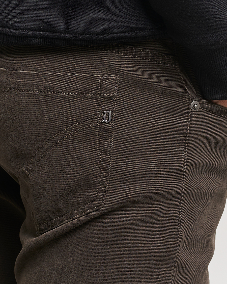 Men | Jeans | Dondup | George 5-Pocket Jeans Brown