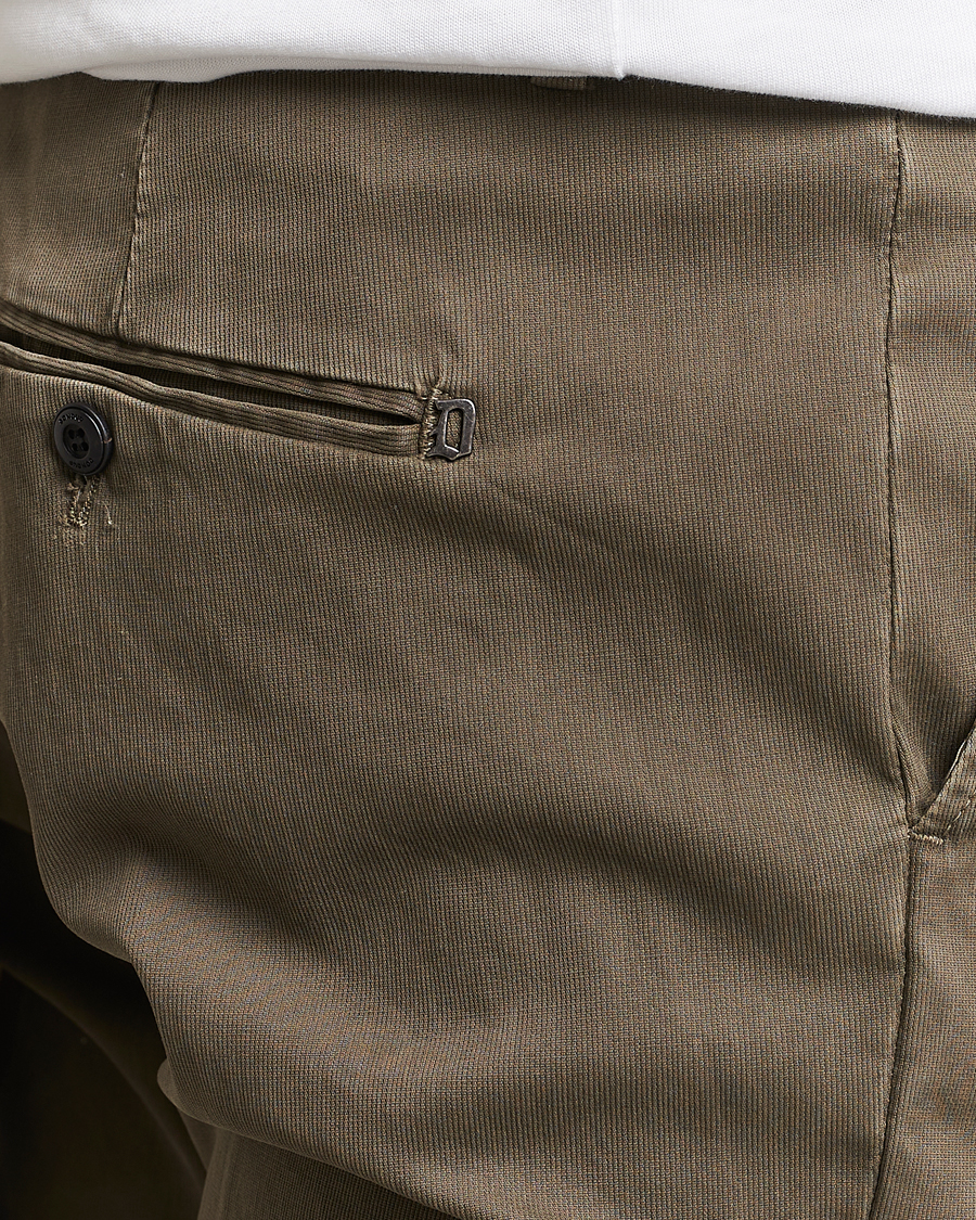 Men | Trousers | Dondup | Gaubert Chinos Olive Green