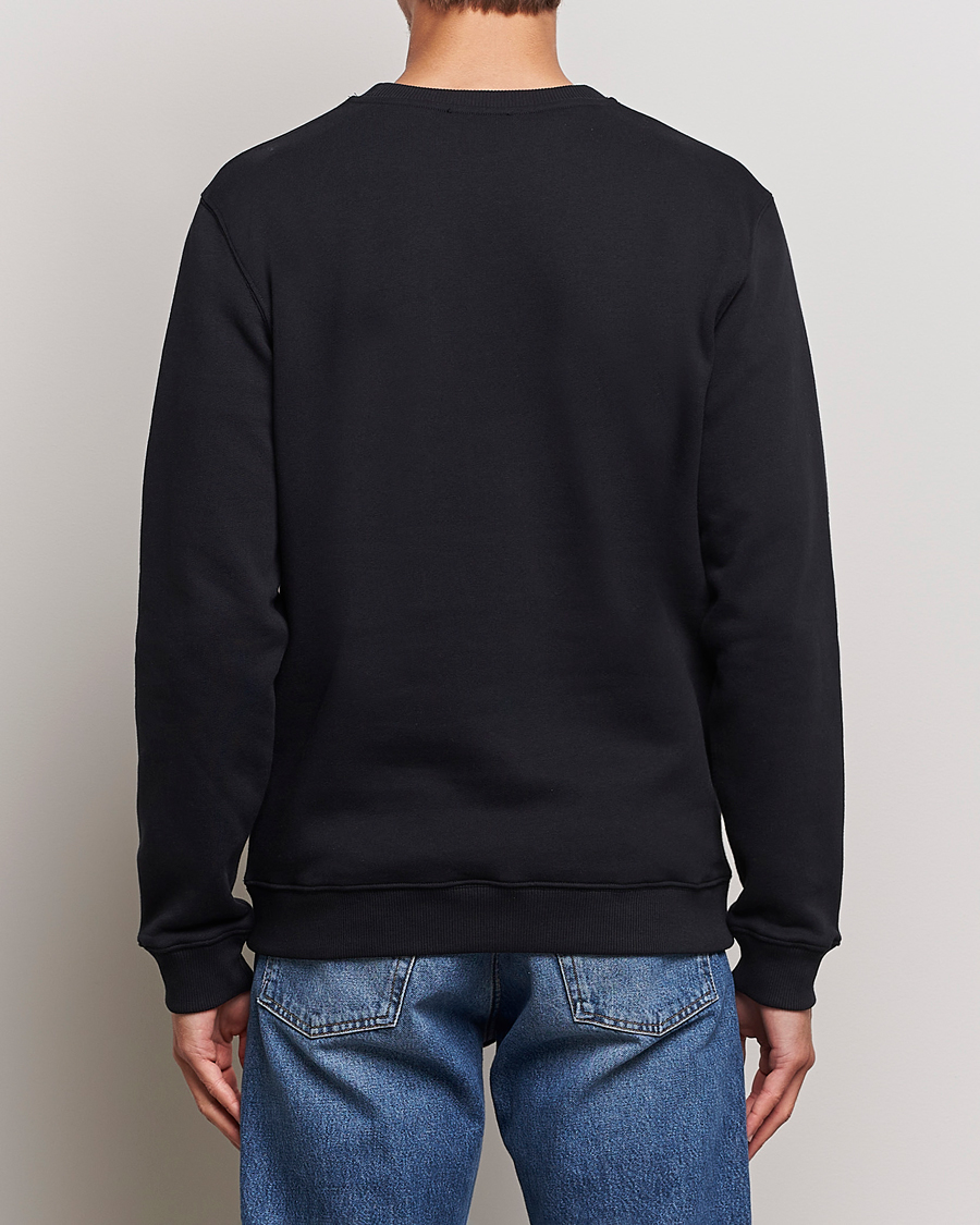 Men | Sweaters & Knitwear | Dondup | Logo Crew Neck Sweatshirt Black