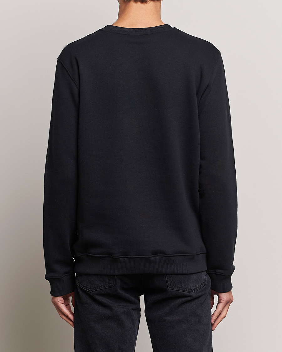 Men | Sweaters & Knitwear | Dondup | Logo Crew Neck Sweatshirt Black