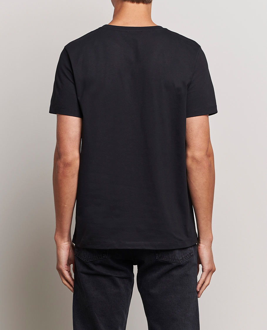 Men | T-Shirts | Dondup | Logo Crew Neck T-Shirt Black