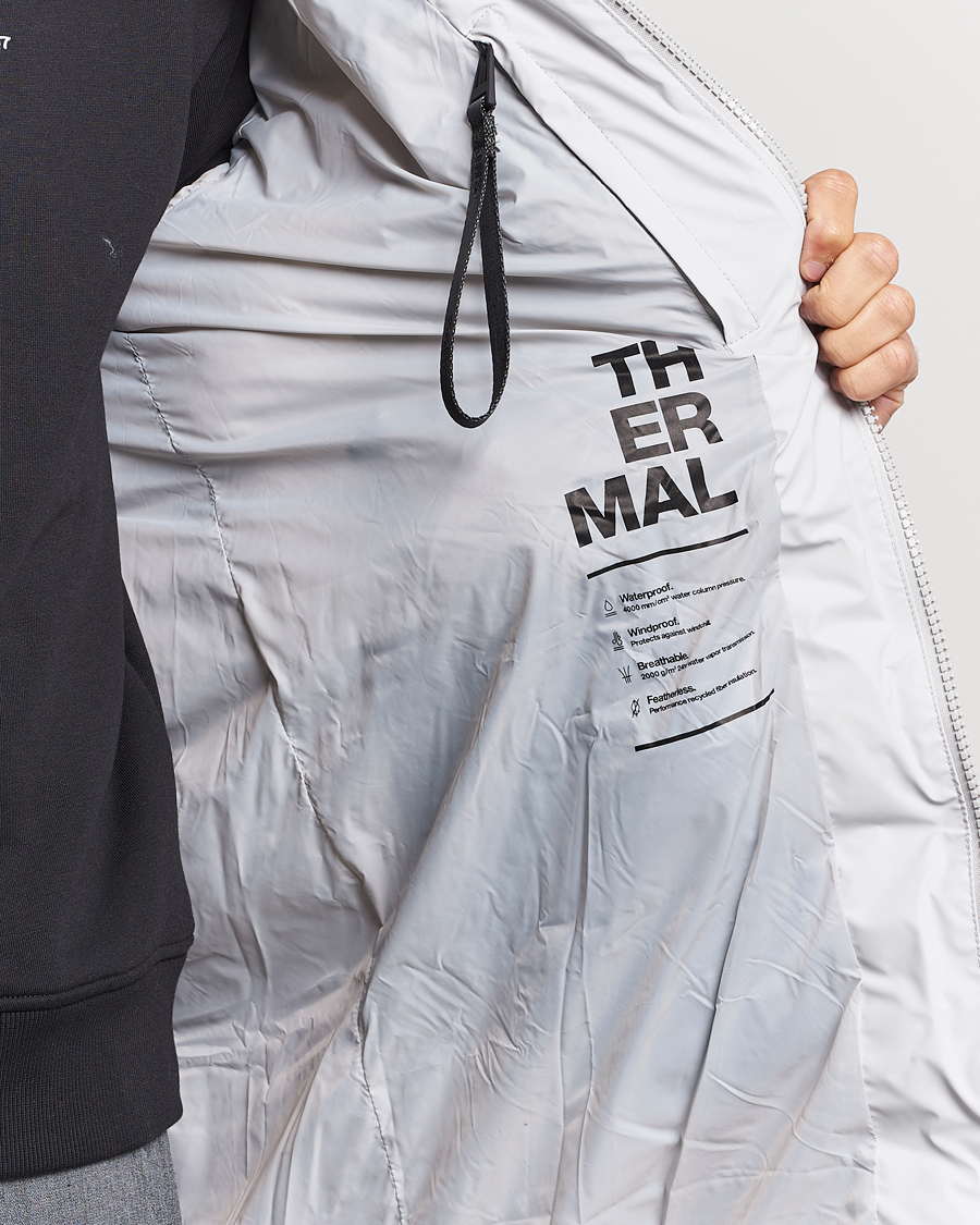 Men | Coats & Jackets | RAINS | Alta Long Puffer Jacket Ash