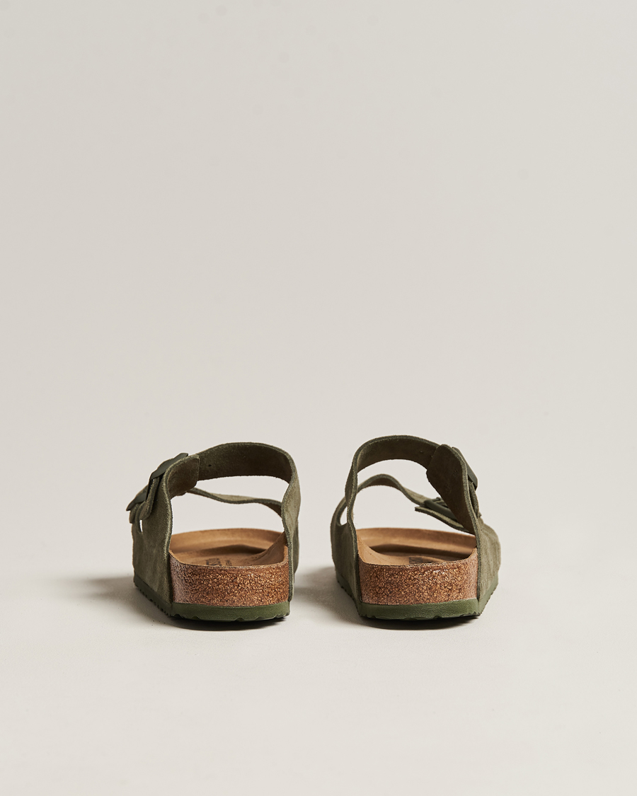 Men | BIRKENSTOCK Arizona Classic Footbed Thyme Suede | BIRKENSTOCK | Arizona Classic Footbed Thyme Suede