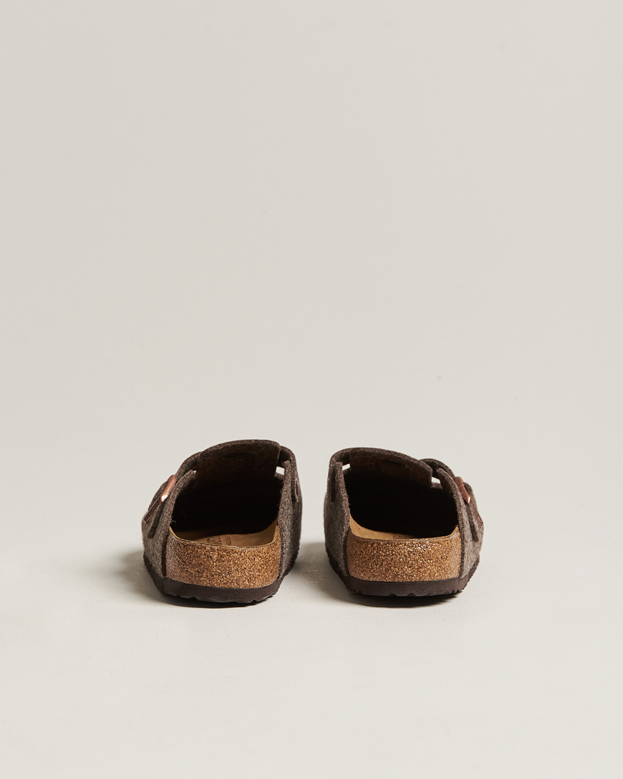 Men | BIRKENSTOCK Boston Classic Footbed Wool Felt Antracite | BIRKENSTOCK | Boston Classic Footbed Wool Felt Antracite
