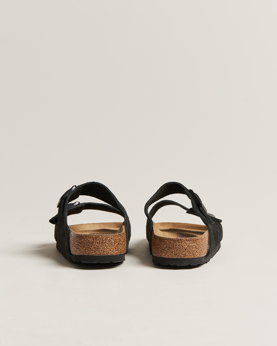 Men | Sandals & Slides | BIRKENSTOCK | Arizona Soft Footbed Black Suede