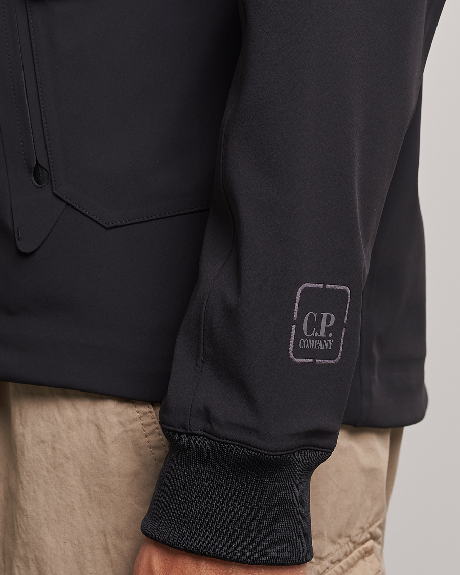 C.P. Company Metropolis Metroshell Hooded Jacket Black at