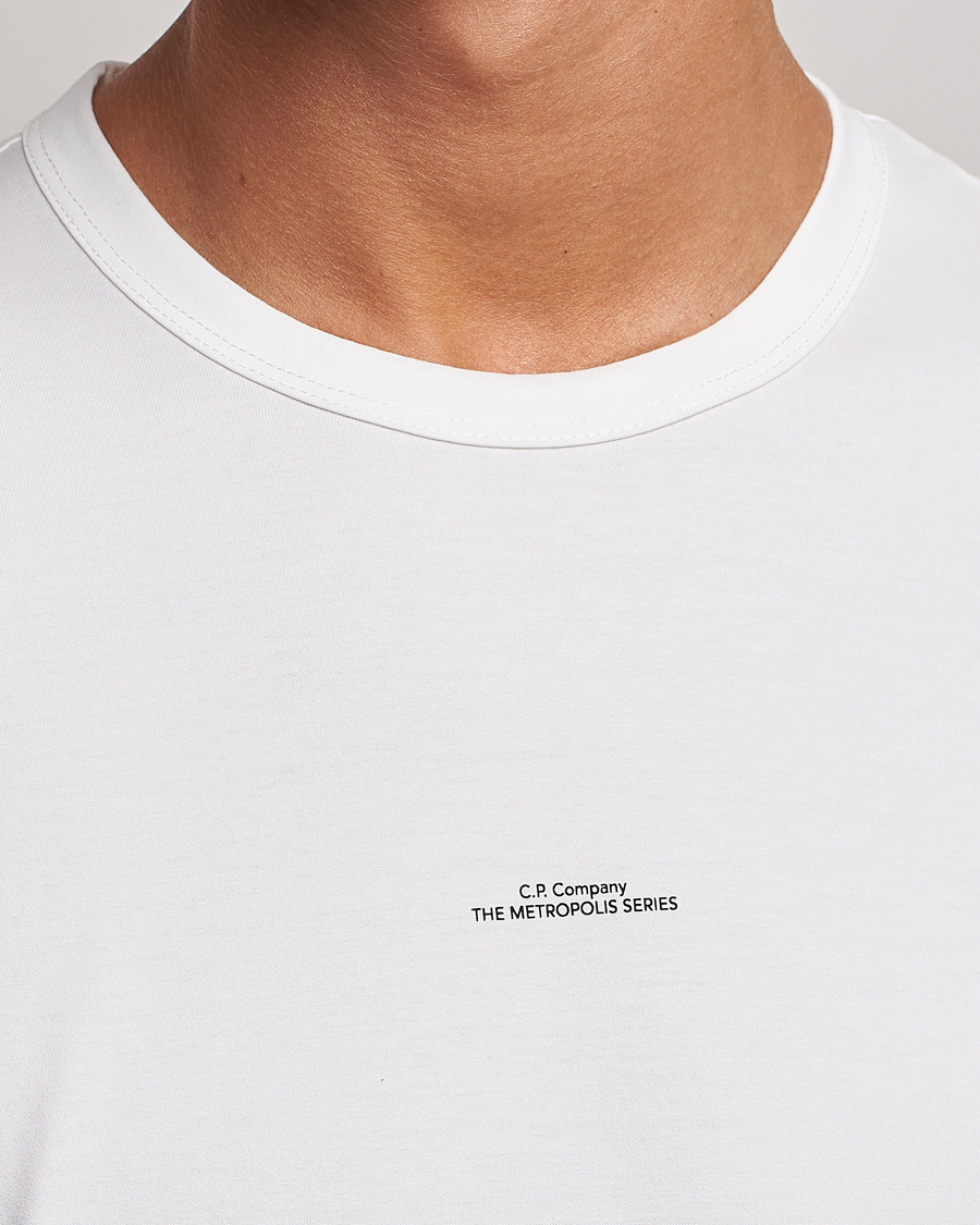Men | T-Shirts | C.P. Company | Metropolis Mercerized Jersey T-Shirts White
