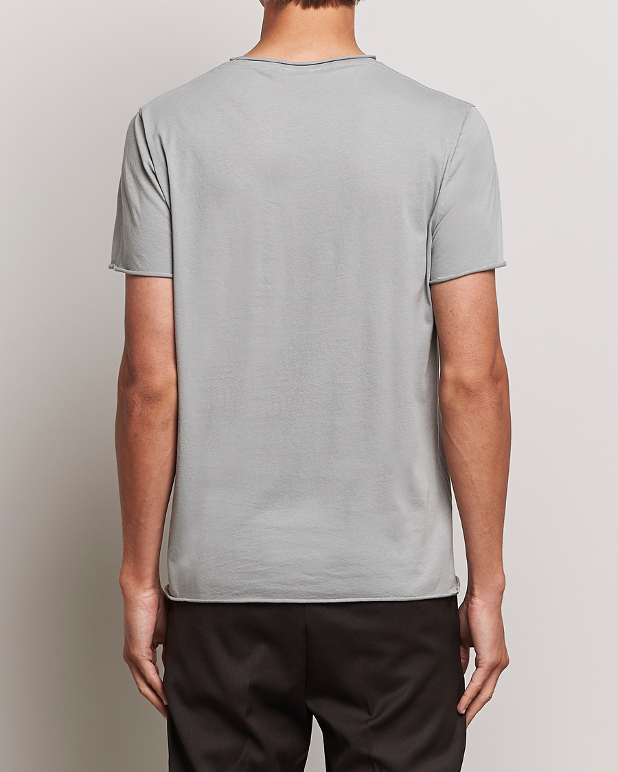 Men | T-Shirts | Filippa K | Roll Neck T-Shirt Feather Grey