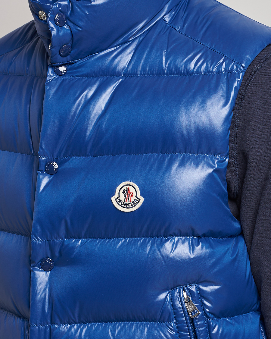 Men | Coats & Jackets | Moncler | Tibb Vest Cobalt Blue