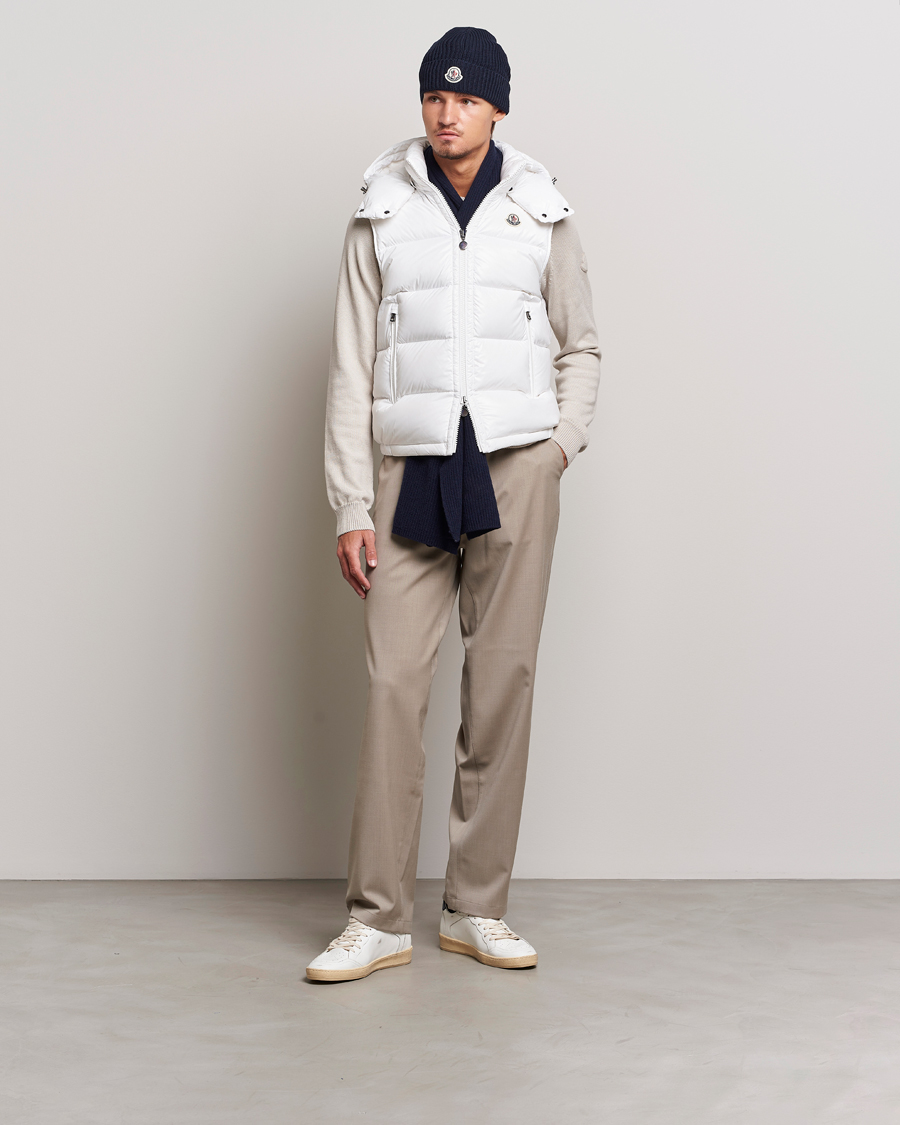 Men | Coats & Jackets | Moncler | Bormes Vest White