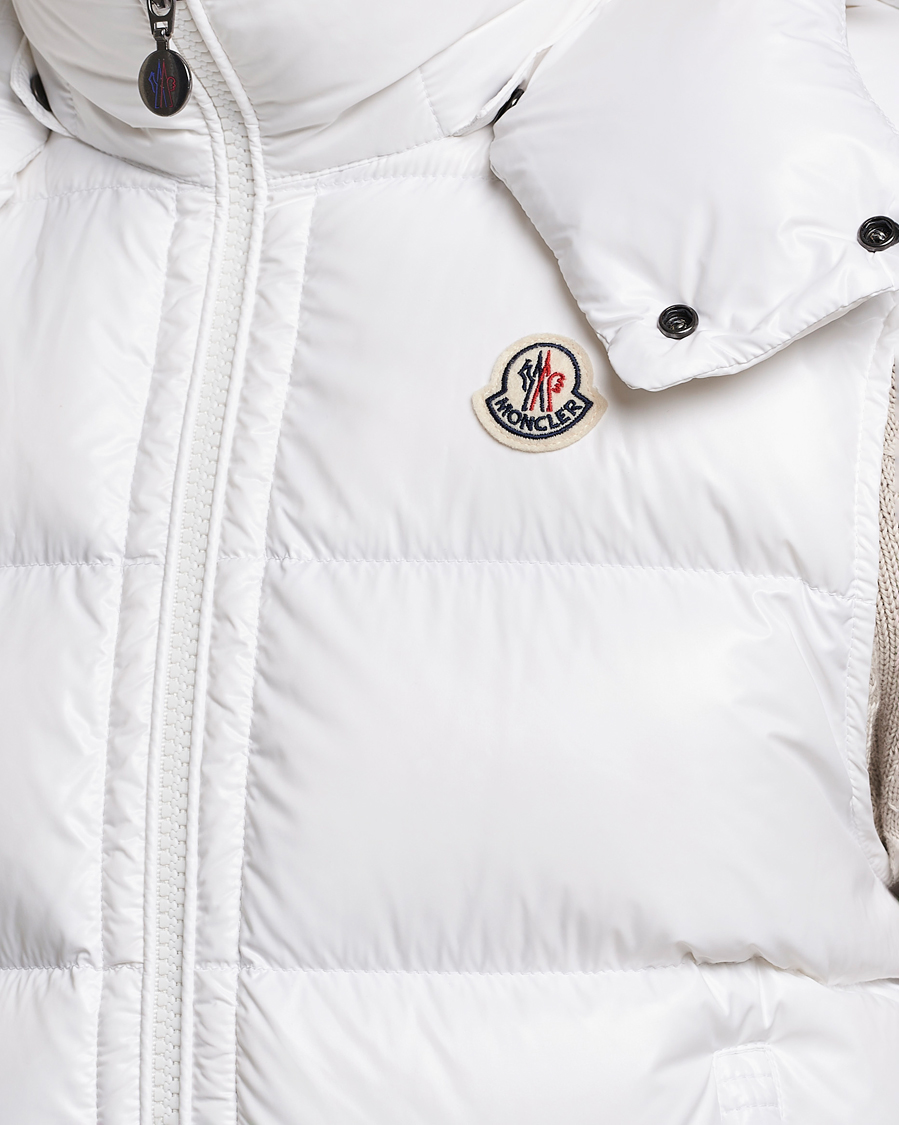 Men | Coats & Jackets | Moncler | Bormes Vest White