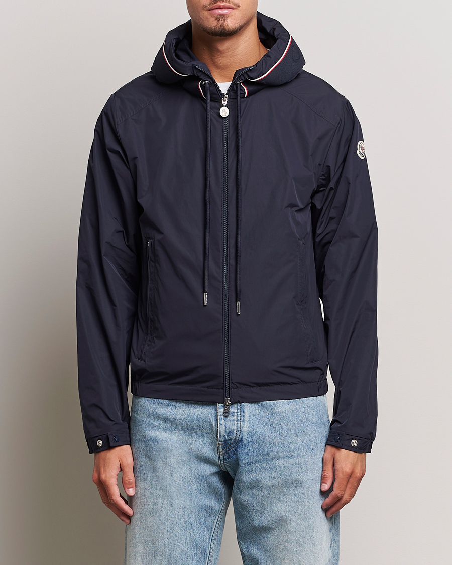 Men | Coats & Jackets | Moncler | Mira Hooded Jacket Navy