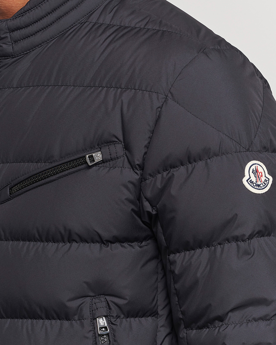Men | Coats & Jackets | Moncler | Authie Biker Jacket Black
