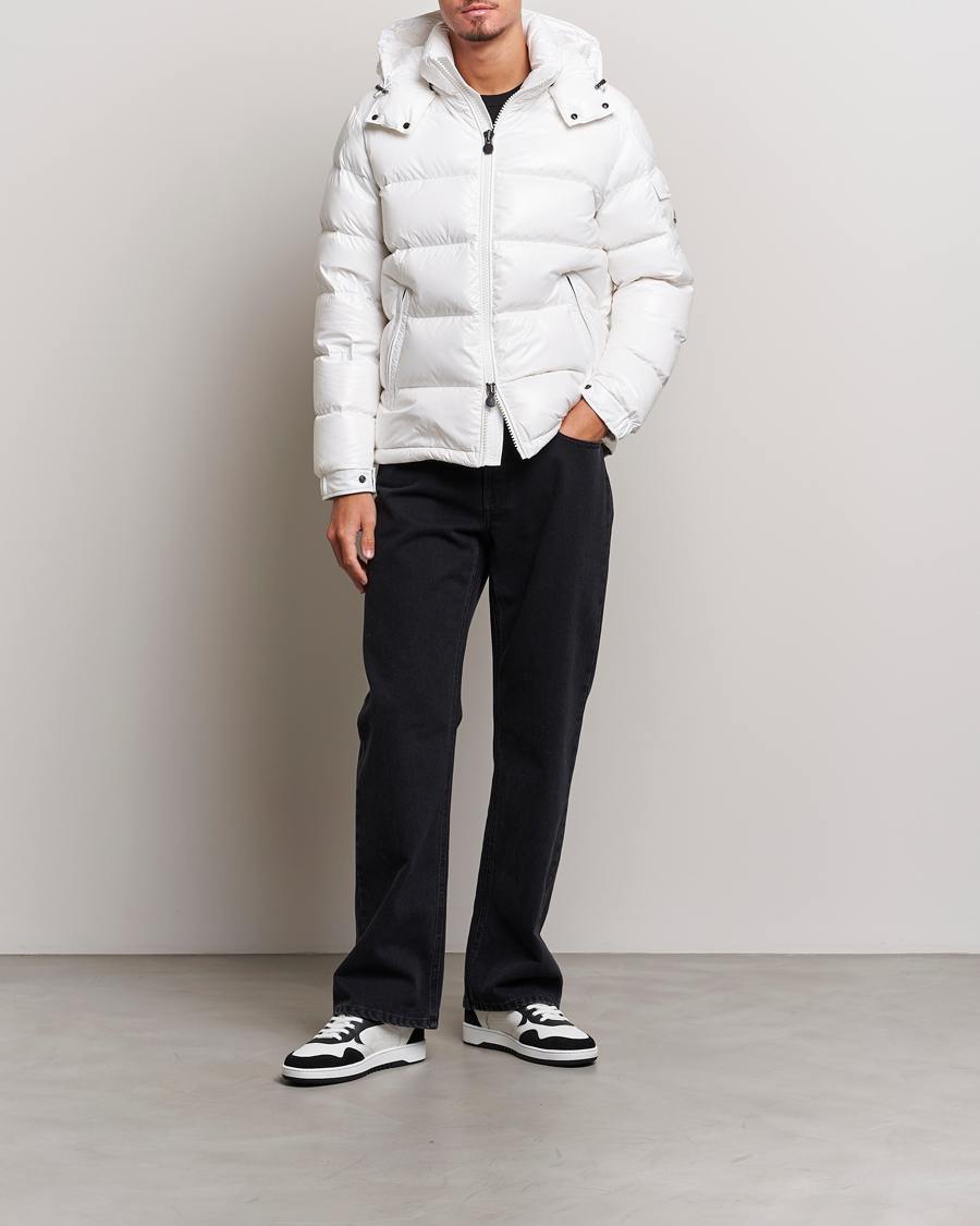 Men | Coats & Jackets | Moncler | Maya Jacket White