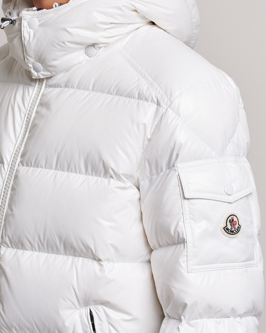 Men | Coats & Jackets | Moncler | Maya Jacket White