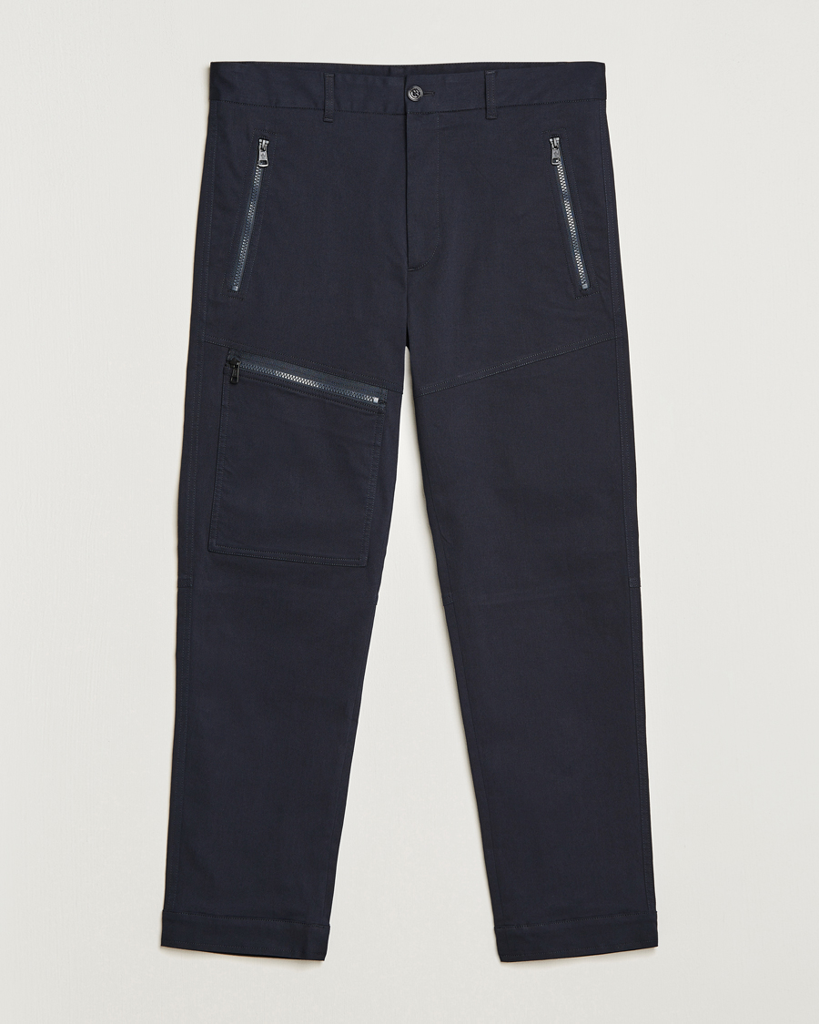 Men |  | Moncler | Technical Zip Trousers Navy