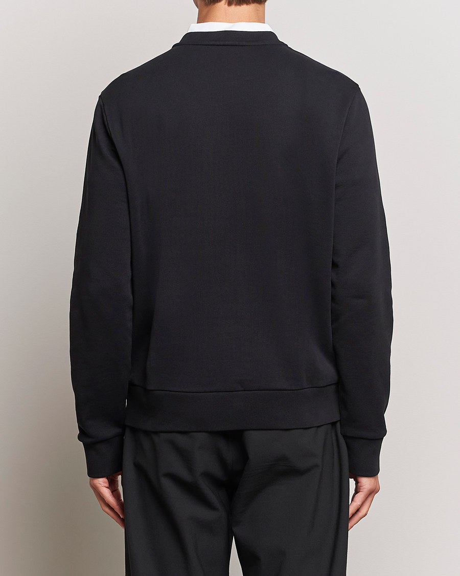Men | Sweaters & Knitwear | Moncler | Lettering Logo Sweatshirt Black
