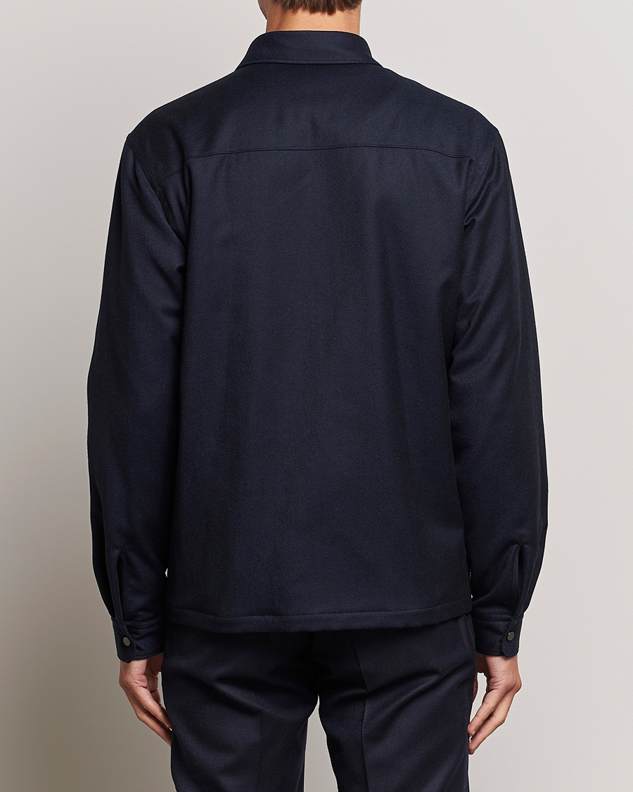 Z ZEGNA TECHMERINO ネイビージャケット　リバーシブル luxury-men-z-zegna-used-