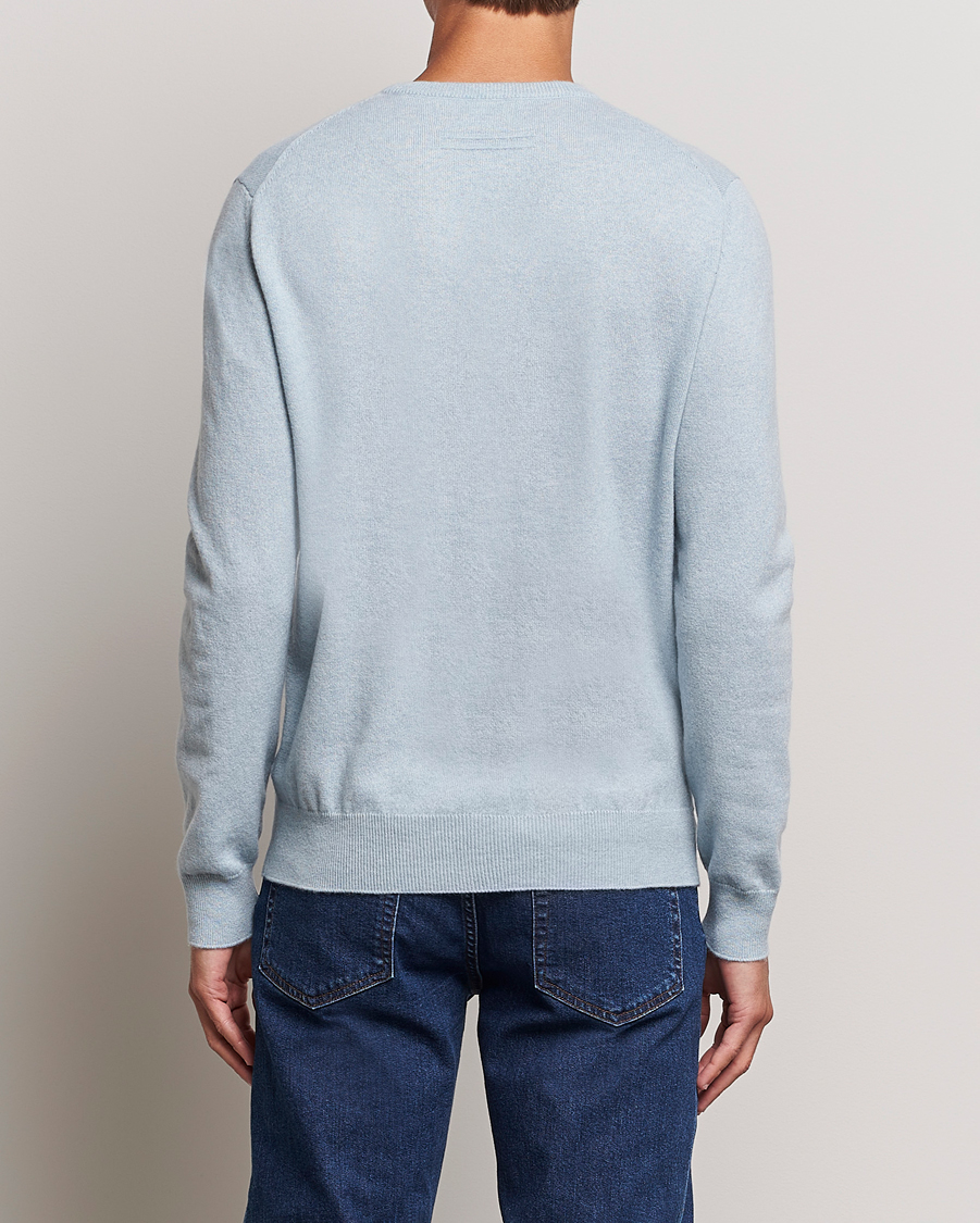 Men | Sweaters & Knitwear | Zegna | Oasi Cashmere Crew Neck Light Blue