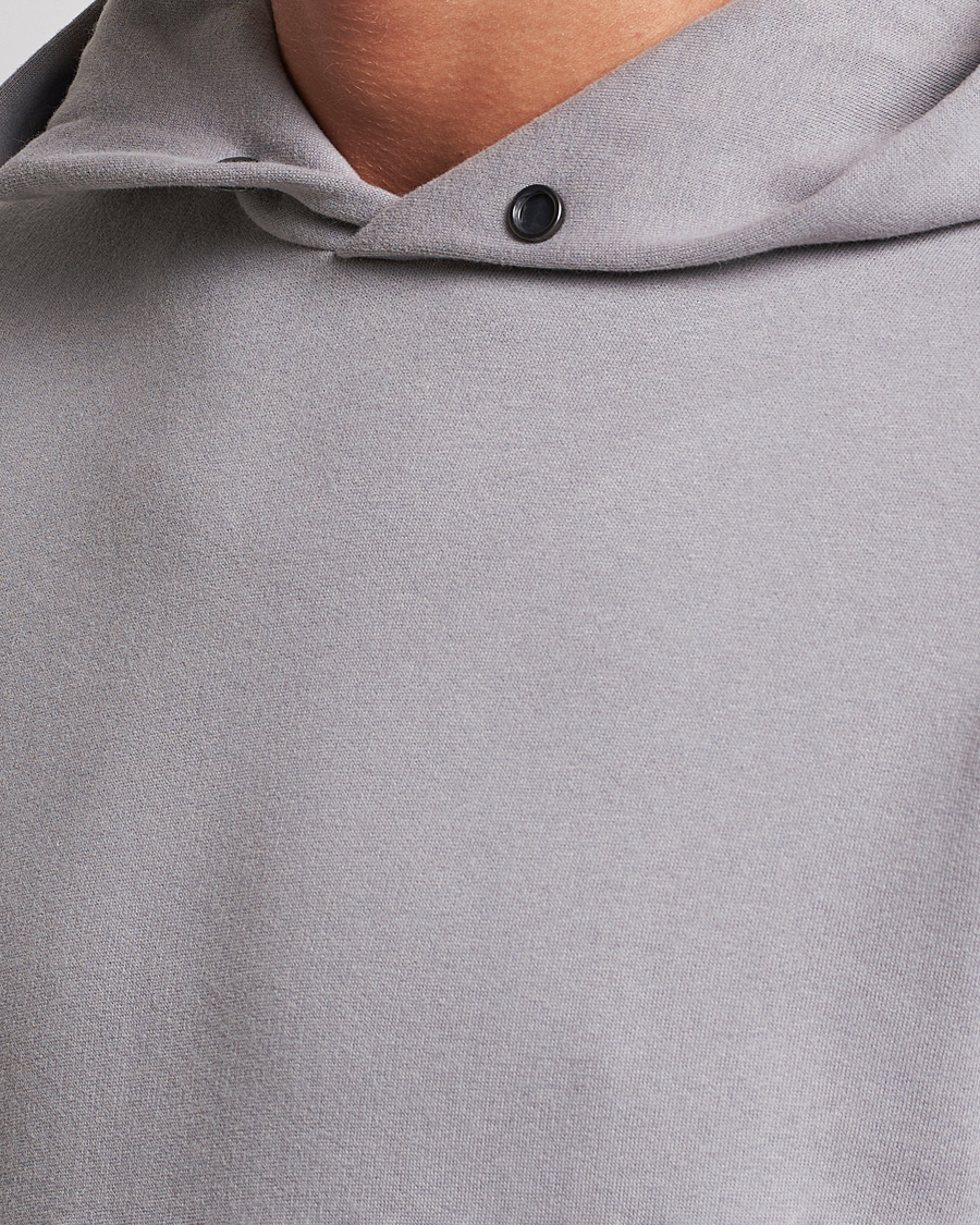 Men | Sweaters & Knitwear | Zegna | Cotton/Cashmere Hoodie Light Grey