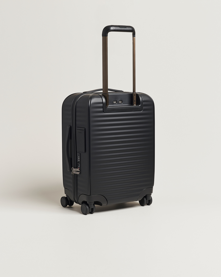 Zegna Leggerissimo Cabin Trolley Black at CareOfCarl.com