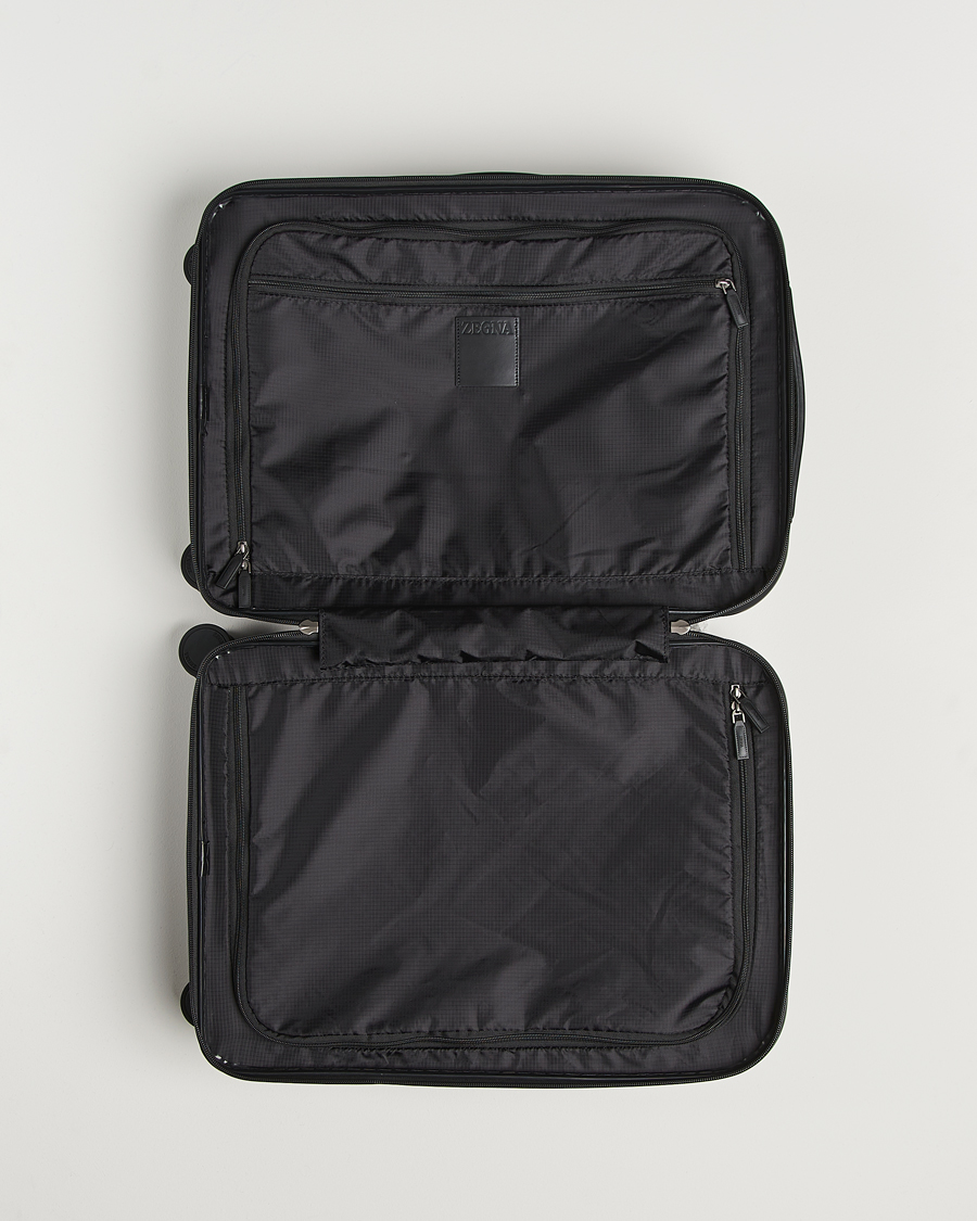 Zegna Leggerissimo Cabin Trolley Black at CareOfCarl.com