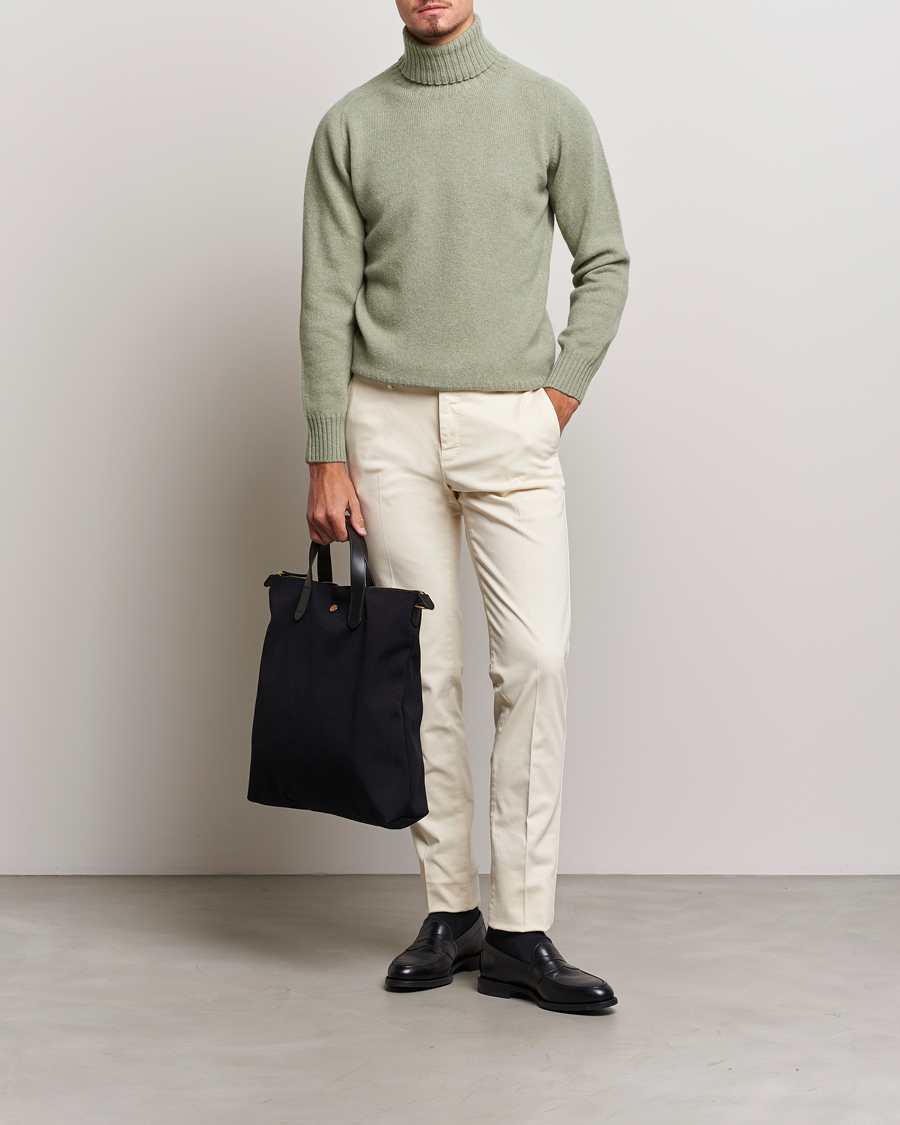 Men | Trousers | PT01 | Slim Fit Cotton Stretch Chinos Off White