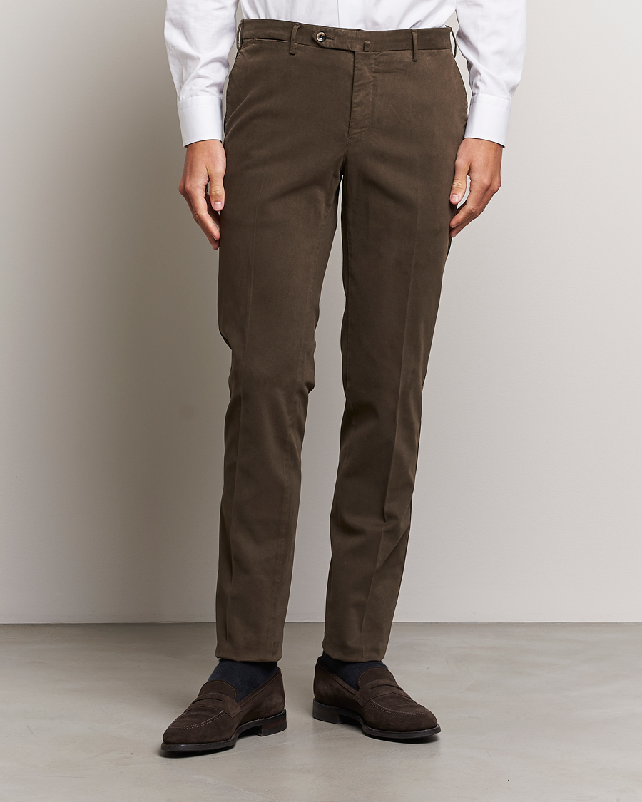Men's Slim Fit Cotton Chino Pants - Stretch, Skinny Leg, Casual Business Trousers (Zmart Australia)