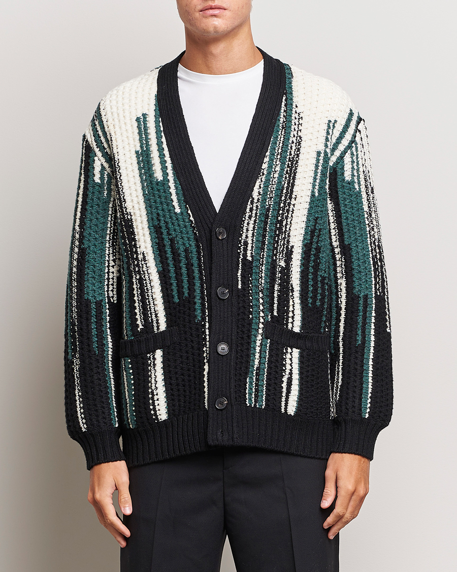MISSONI フリンジ付きカーディガン MISSONI】Made in Italy ziigzag knit cardigan（ミッソーニ