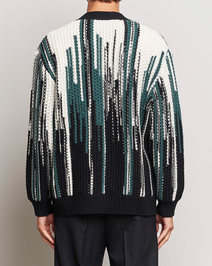 Men | Sweaters & Knitwear | Missoni | Bramble Stitch Cardigan Black/Green
