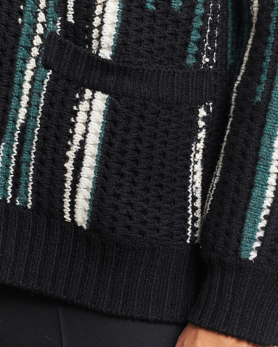 Men | Sweaters & Knitwear | Missoni | Bramble Stitch Cardigan Black/Green