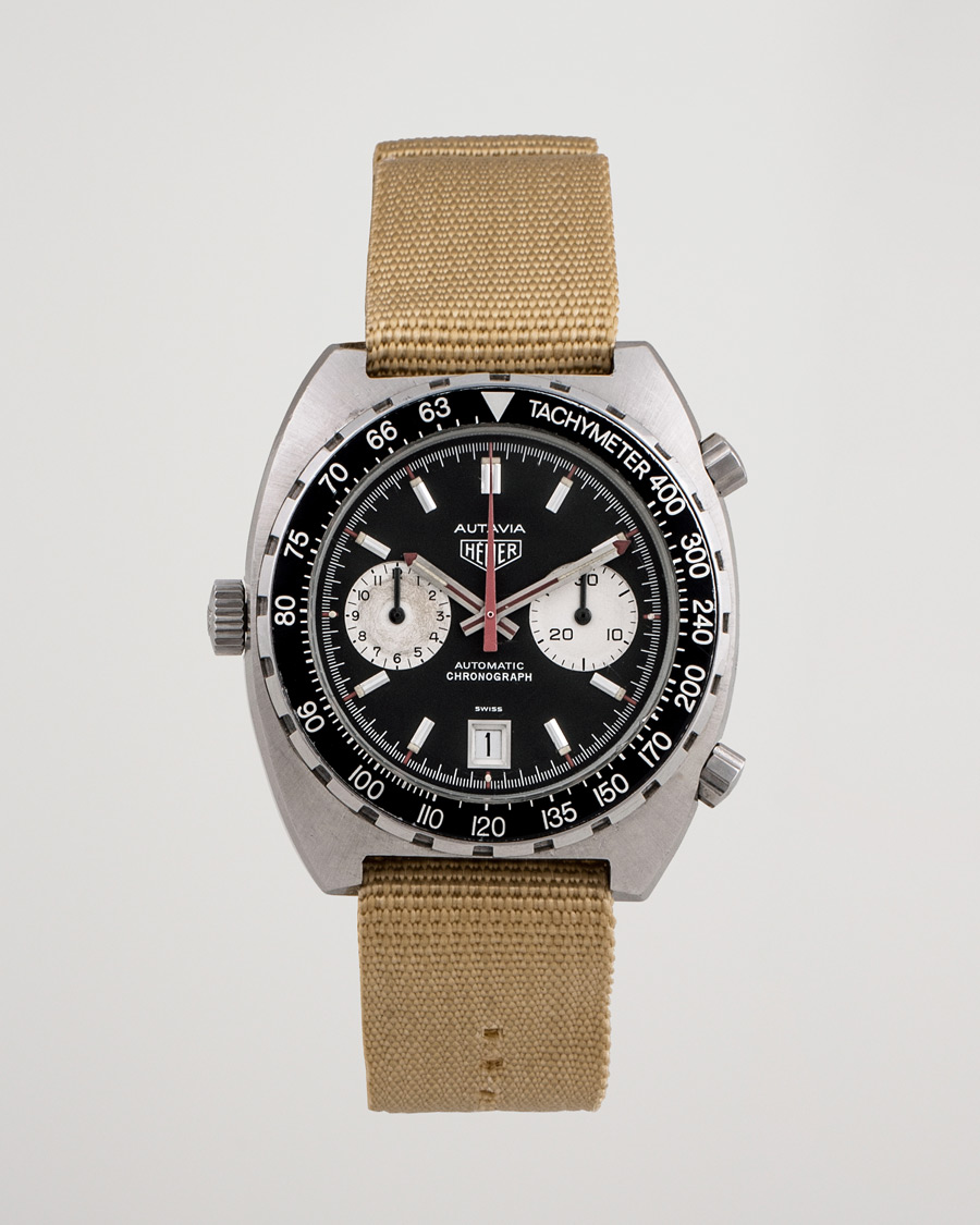 Men | Pre-Owned & Vintage Watches | Heuer Pre-Owned | Autavia 11063 'Viceroy' Tachymeter Steel Black