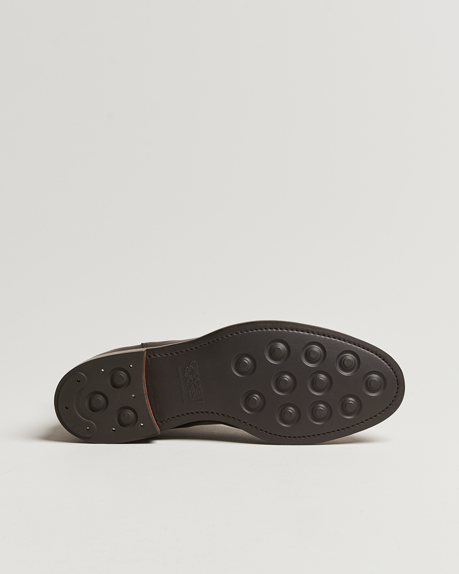 Men | Boots | Crockett & Jones | Chelsea 5 Dk Brown Wax Calf