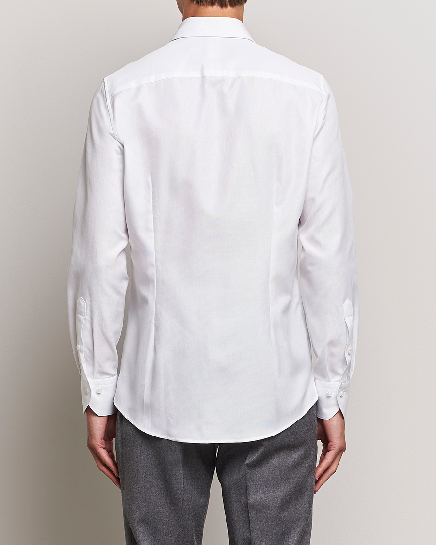 Men | Shirts | Stenströms | 1899 Slim Cotton Royal Oxford Shirt White