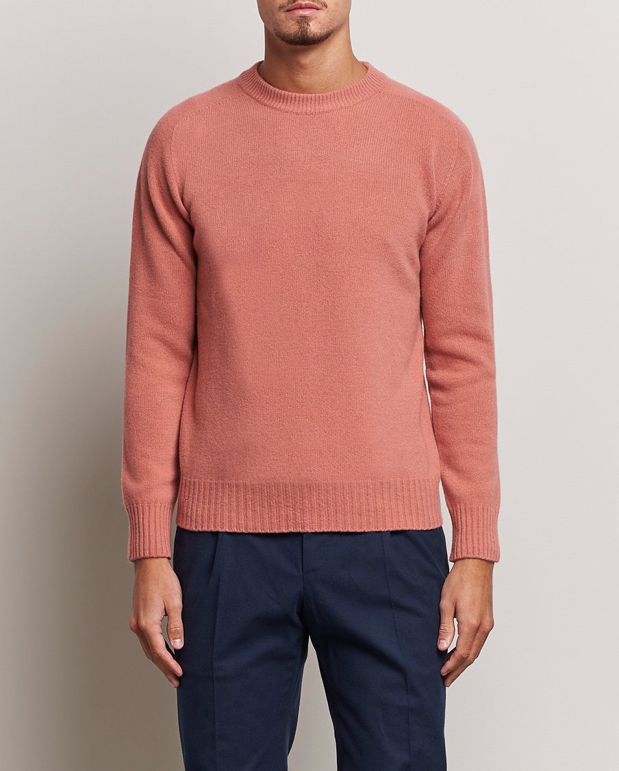 Men | Sale clothing | Altea | Wool/Cashmere Crew Neck Pullover Rosa