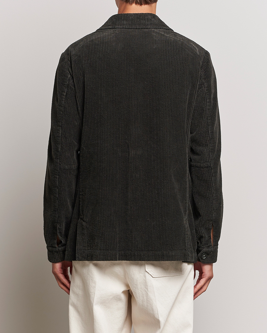 Men | Coats & Jackets | Massimo Alba | Velvet Corduroy Field Jacket Carob