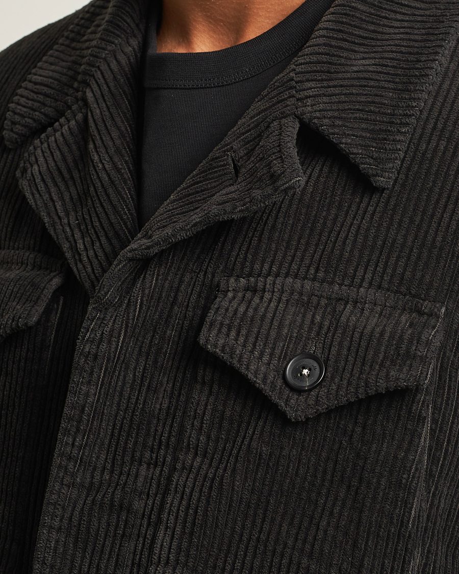 Men | Coats & Jackets | Massimo Alba | Velvet Corduroy Field Jacket Carob