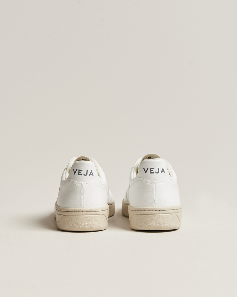 Men | Veja V-10 Vegan Leather Sneaker Full White 40 | Veja | V-10 Vegan Leather Sneaker Full White 40