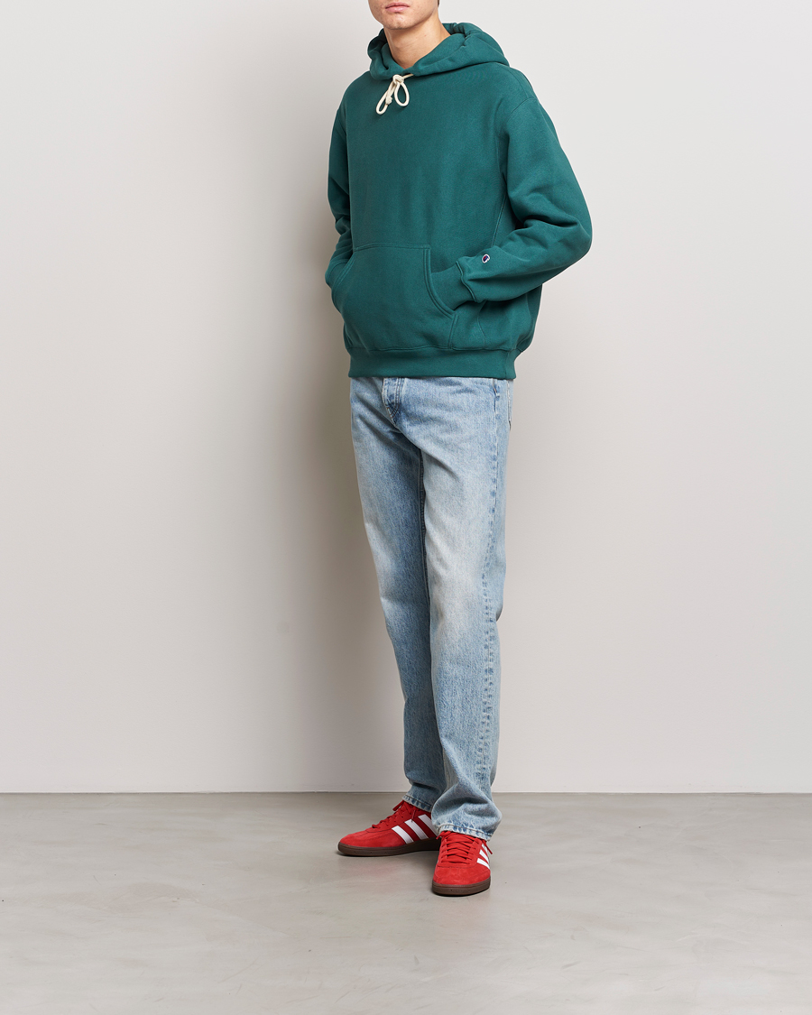 Men | Sweaters & Knitwear | Champion | Reverse Weave Soft Fleece Hoodie June Bug