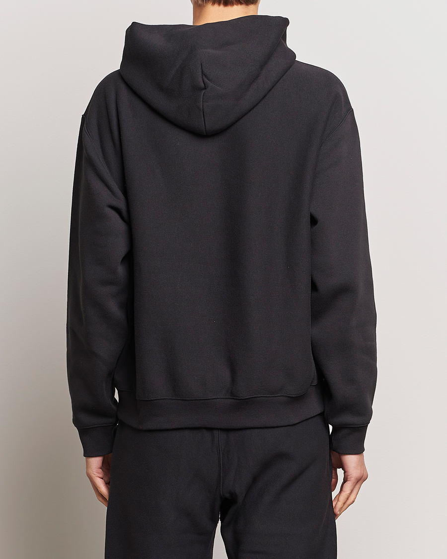 Men | Sweaters & Knitwear | Champion | Reverse Weave Soft Fleece Hoodie Black Beauty