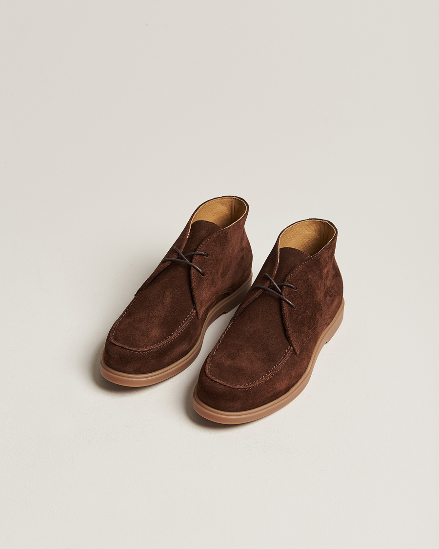 Men | Shoes | Loake 1880 | Amalfi Suede Chukka Boot Chocolate