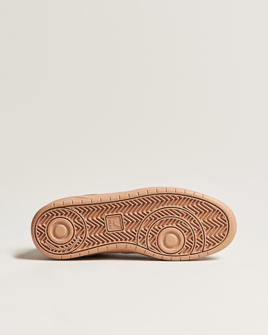 Men | Veja V-10 Suede Sneaker Camel Cyprus/Multico | Veja | V-10 Suede Sneaker Camel Cyprus/Multico
