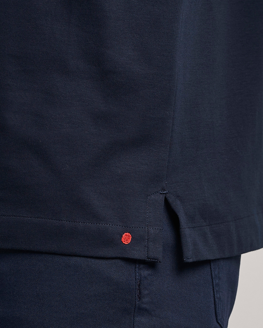 Men | Shirts | Kiton | Popover Shirt Navy