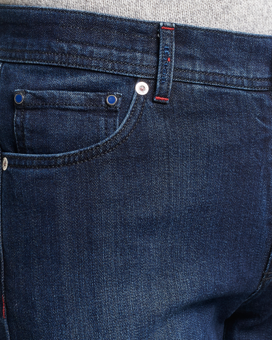 Men | Jeans | Kiton | Slim Fit Stretch Jeans Medium Blue Wash