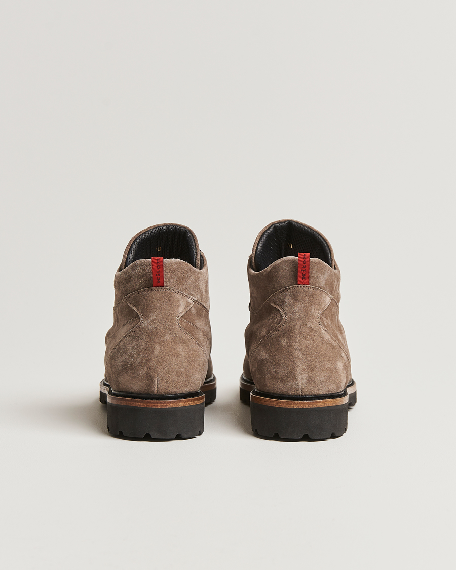 Men | Kiton St Moritz Winter Boots Taupe Suede | Kiton | St Moritz Winter Boots Taupe Suede