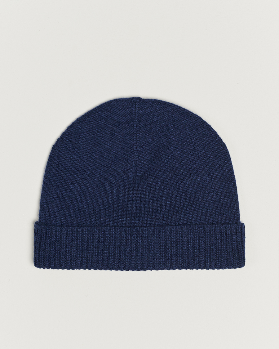 Men | Kiton Cashmere Beanie Navy | Kiton | Cashmere Beanie Navy