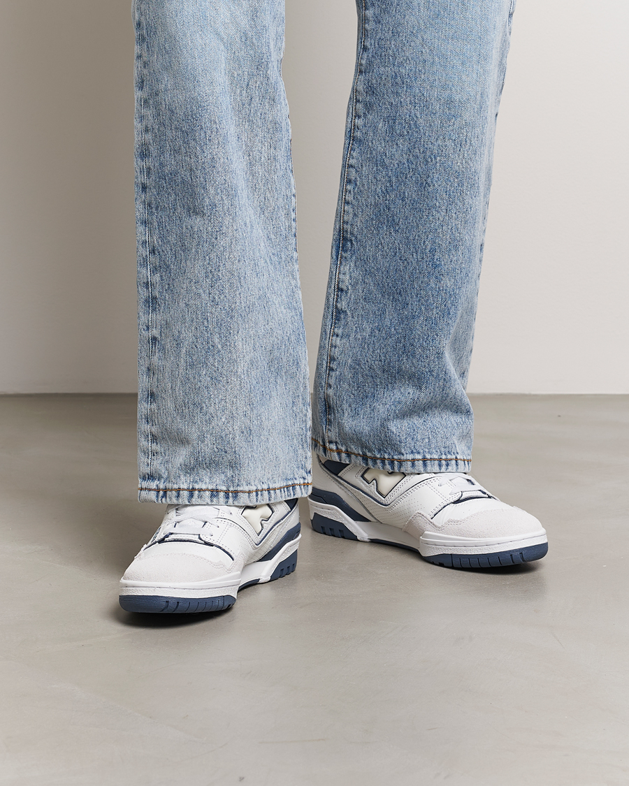 Men | New Balance 550 Sneakers White/Blue | New Balance | 550 Sneakers White/Blue